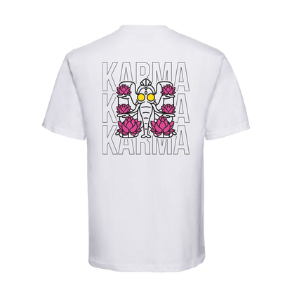 T-SHIRT KARMA - Blanc