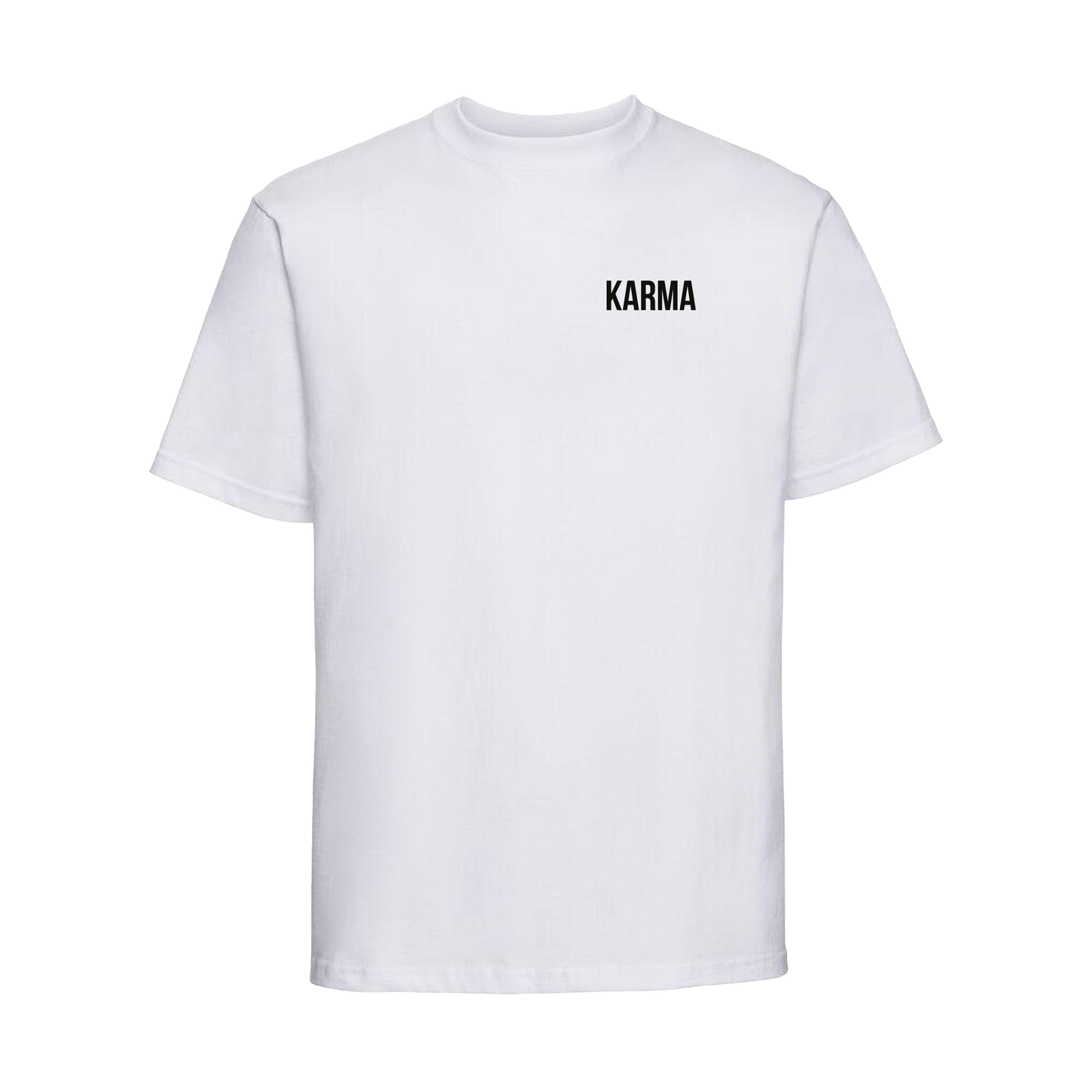 T-SHIRT KARMA - Blanc