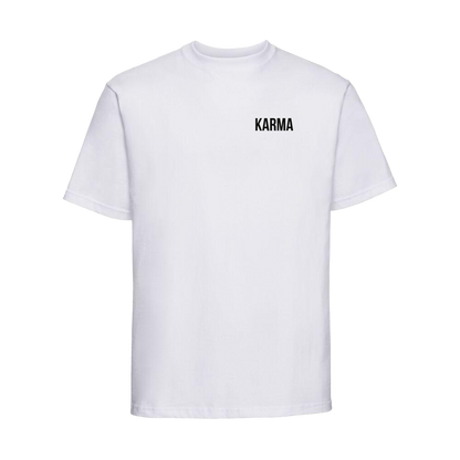 T-SHIRT KARMA - Blanc