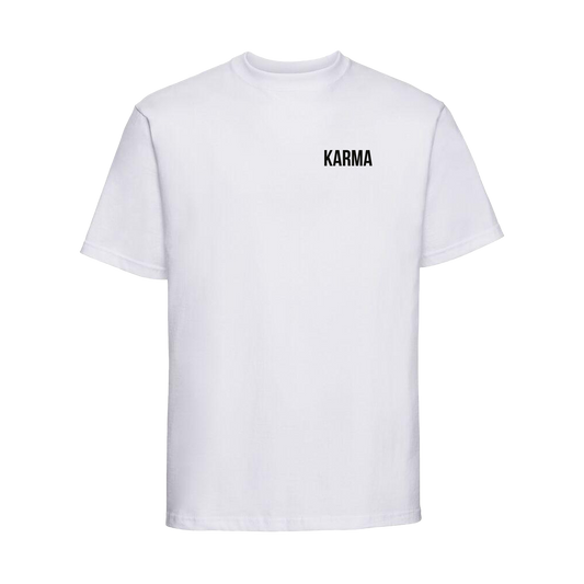 T-SHIRT KARMA - Blanc