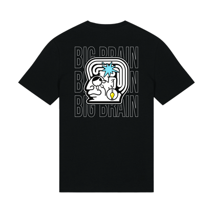 T-SHIRT BIG BRAIN - Noir